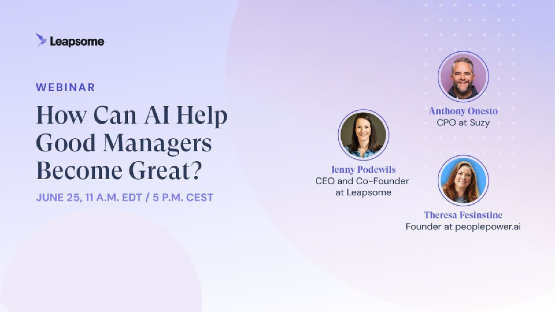 Can AI help good managers become great? | 5 key takeaways from our webinar