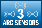 Three Arc Sensors
